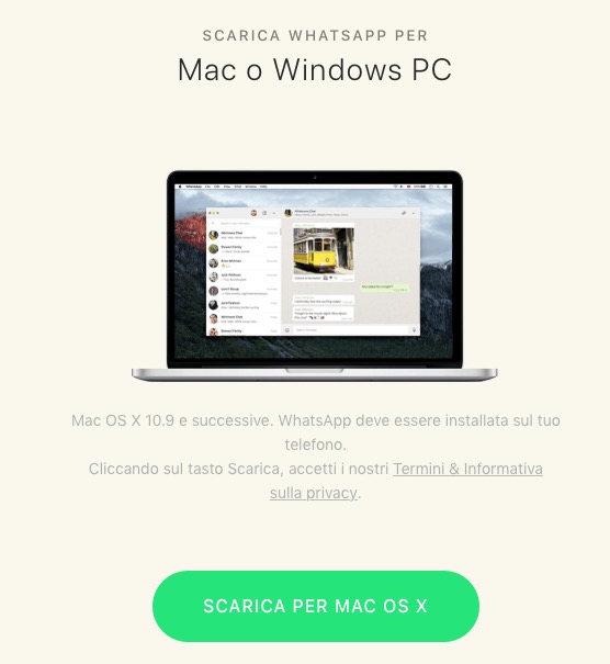 Whatsapp download for mac desktop
